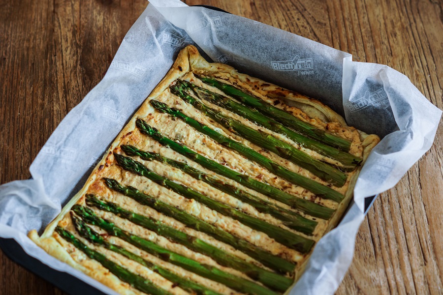 Spargel-Tarte